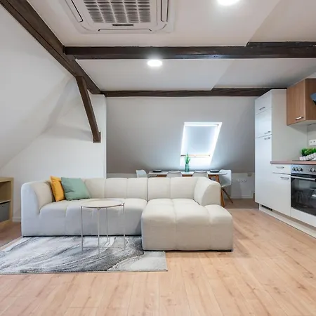 B-home - Stylovy Podkrovny 74 M2 アパート *